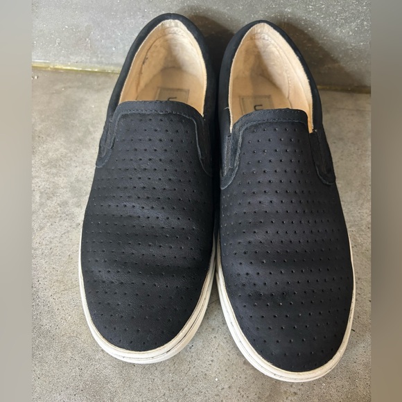 Ugg Sammy Chevron Breeze Slip On Black Suede Women’s Size 7 Excellent Condition - Picture 7 of 12
